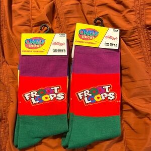 Froot Loops Men's Crew Socks - Multicolor